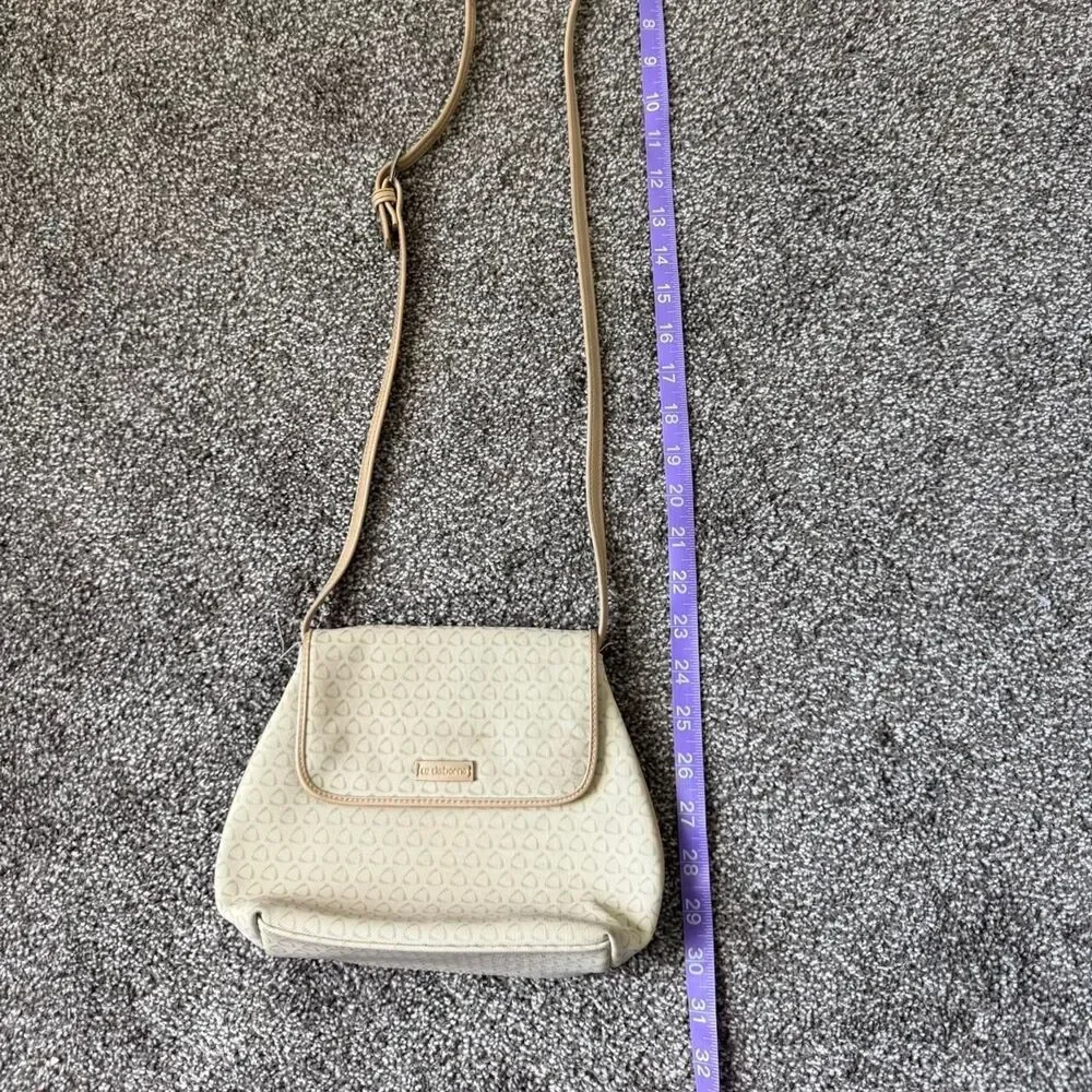 Liz Claiborne Beige Crossbody Bag
